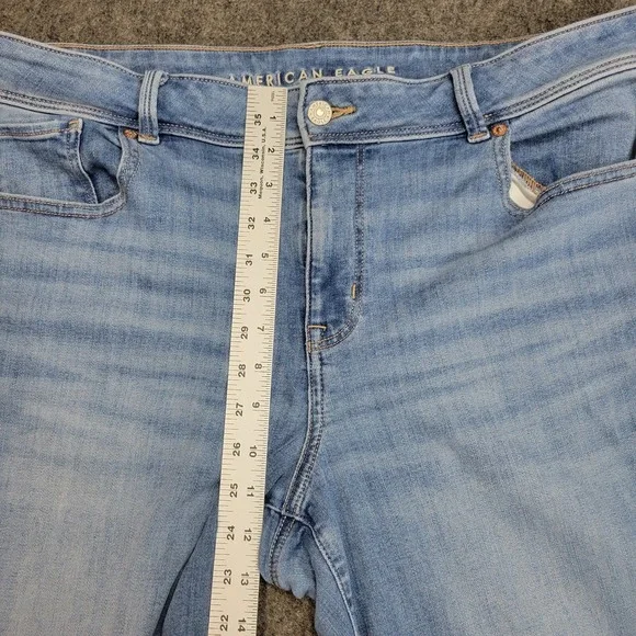 American Eagle Outfitters Light Blue Boot Cut Jeans - Picture 8 of 11